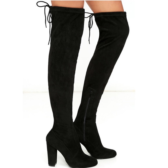 over the knee boots lulus